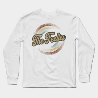 The Feelies Circular Fade Long Sleeve T-Shirt